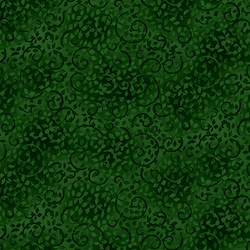 Medium Dark Green - Leafy Scroll